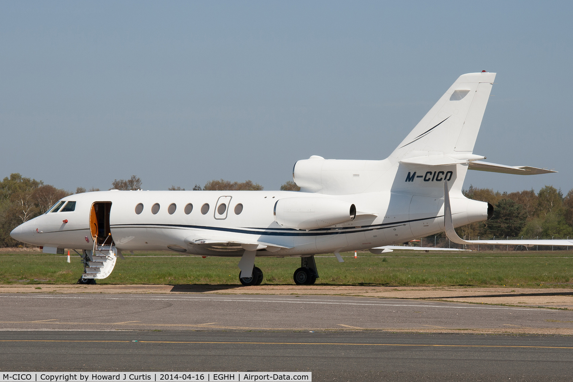 M-CICO, 2005 Dassault Falcon 50EX C/N 345, Privately owned.