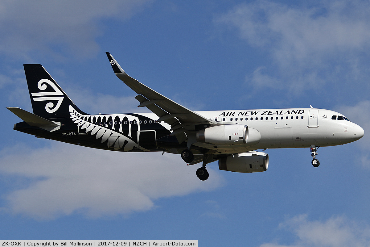 ZK-OXK, 2015 Airbus A320-232 C/N 6706, FINALS