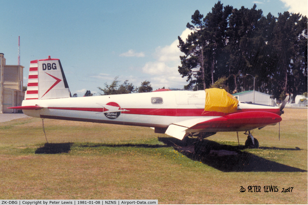 ZK-DBG, Fletcher FU24 C/N 155, Fieldair Holdings (Southern) Ltd., Palmerston North