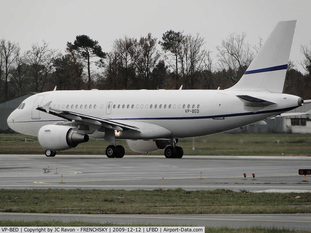 VP-BED, 2007 Airbus ACJ319 (A319-115/CJ) C/N 3073, China Sonangol International