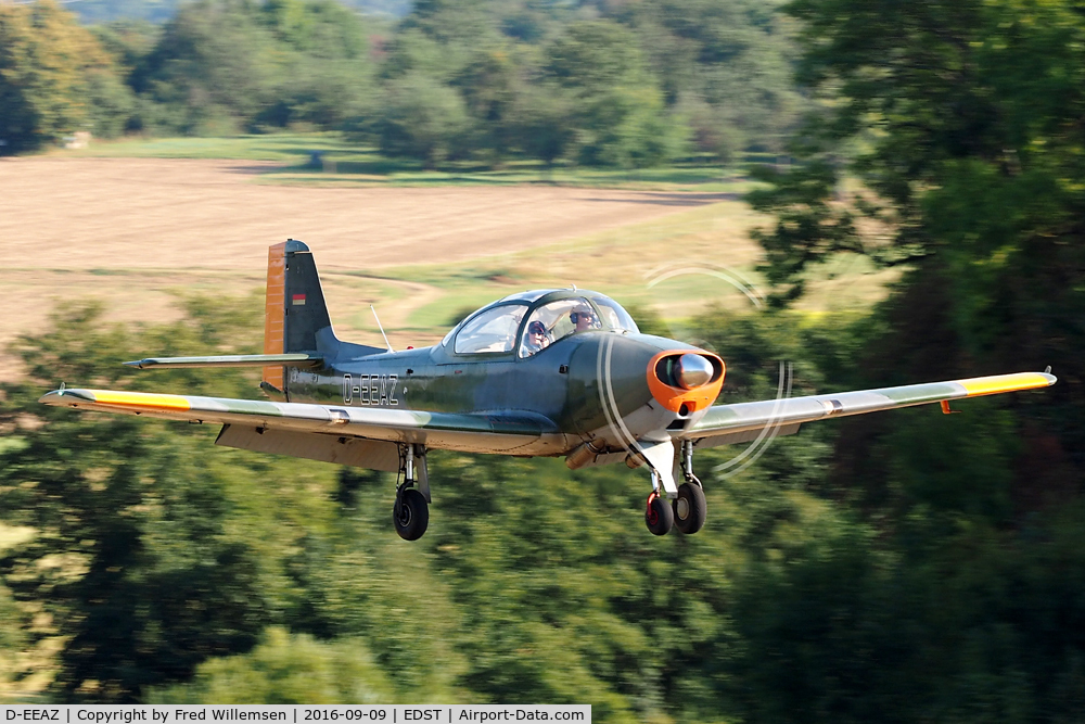 D-EEAZ, Focke-Wulf FWP-149D C/N 323, 