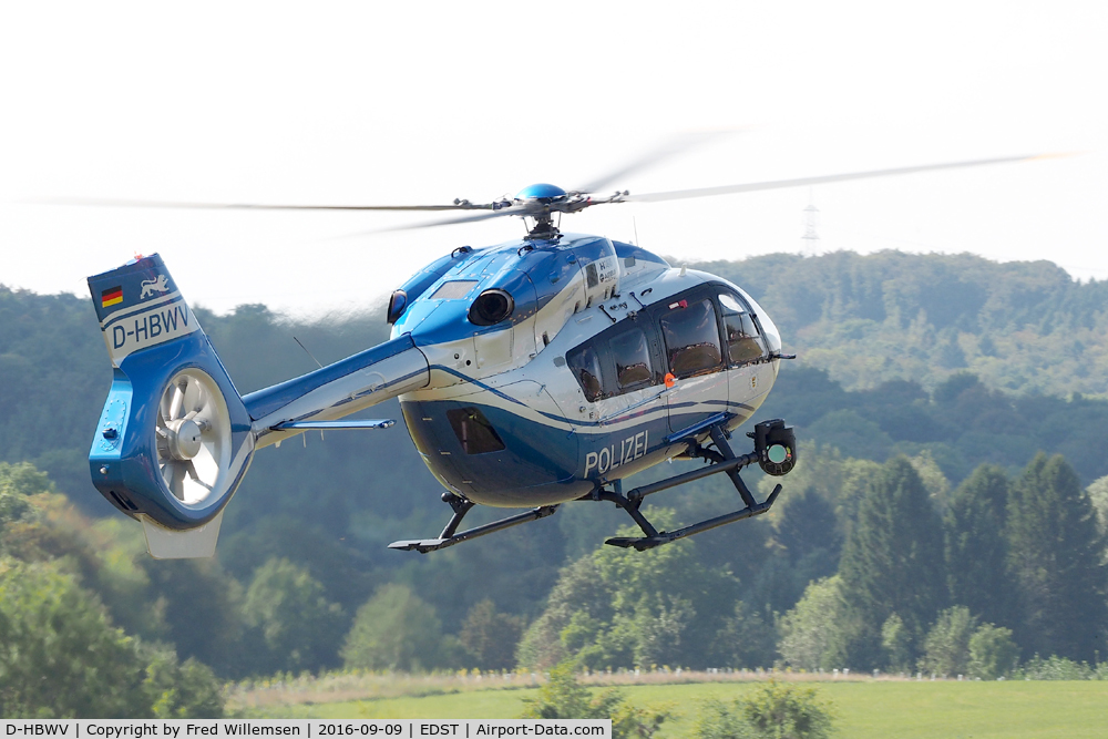 D-HBWV, 2015 Airbus Helicopters H-145 (BK-117D-2) C/N 20048, POLIZEI