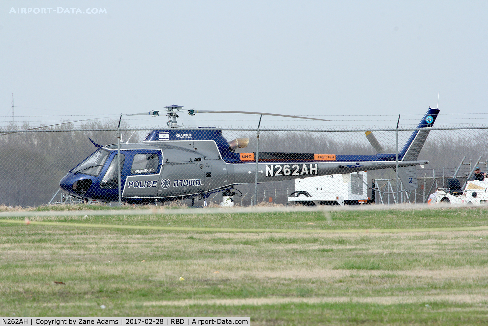 N262AH, 2015 Airbus Helicopters AS-350B-3e Ecureuil C/N 8110, In town for the 2017 Heliexpo - Dallas, TX