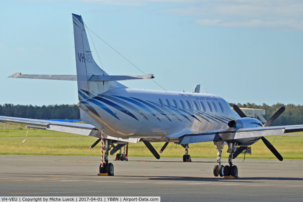 VH-VEU, 1992 Fairchild SA-227DC Metro 23 C/N DC-797B, At Brisbane