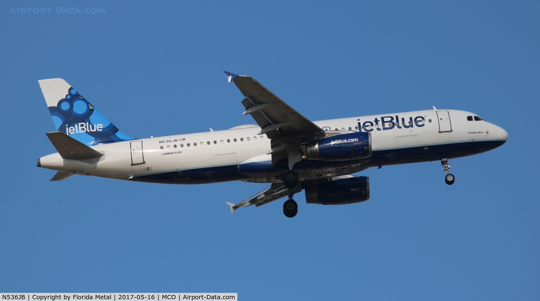 N536JB, 2002 Airbus A320-232 C/N 1784, Jet Blue