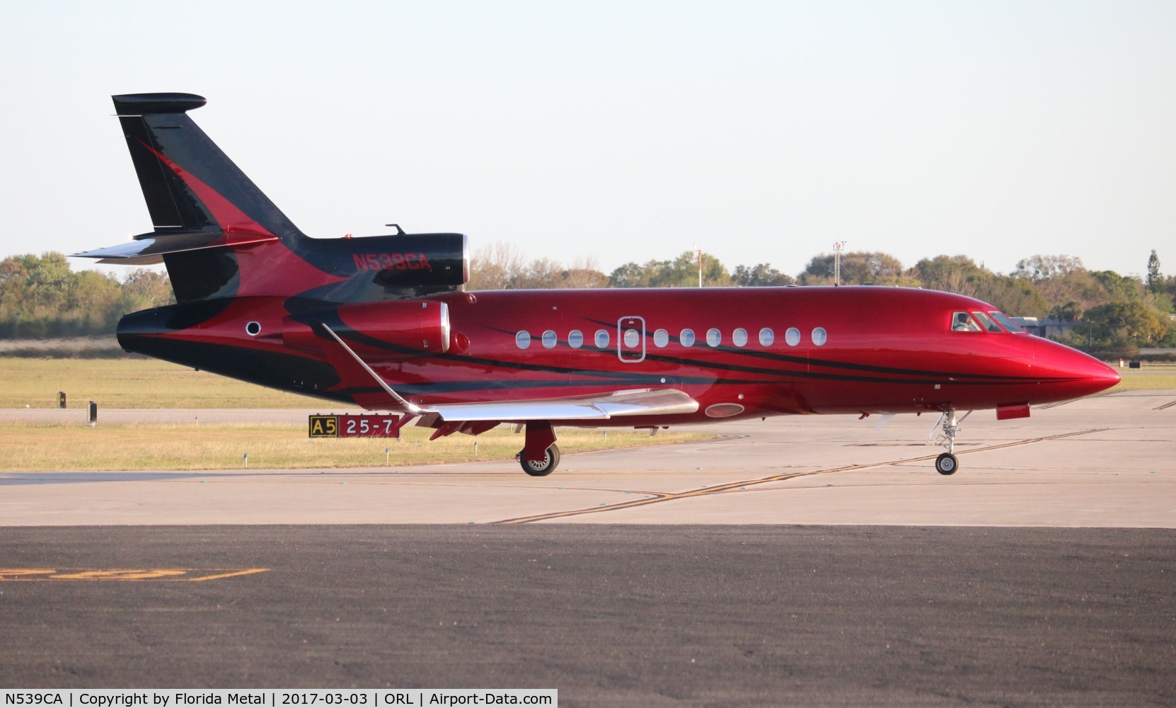 N539CA, 2007 Dassault Falcon 900EX C/N 181, Falcon 900EX