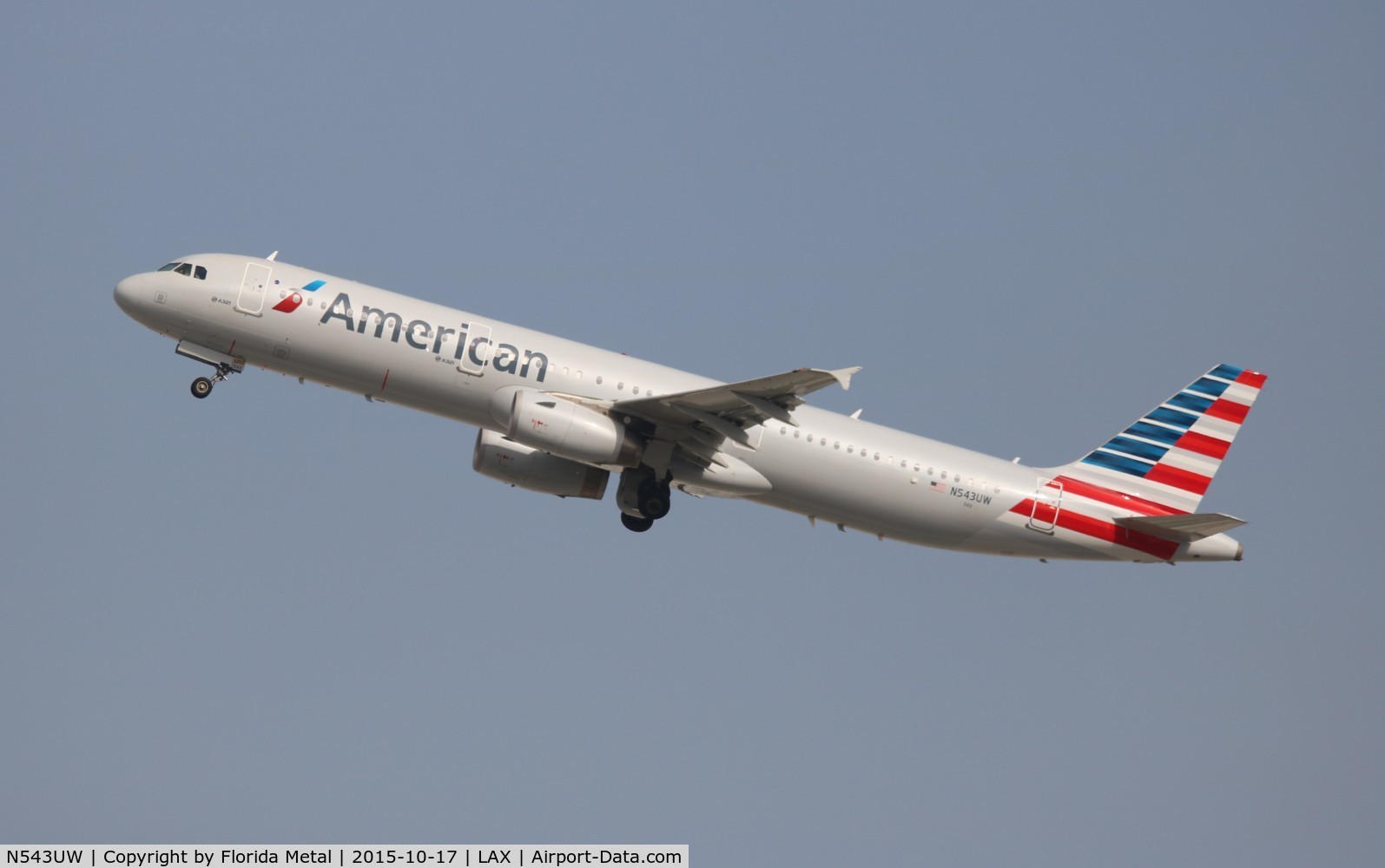 N543UW, 2011 Airbus A321-231 C/N 4843, American