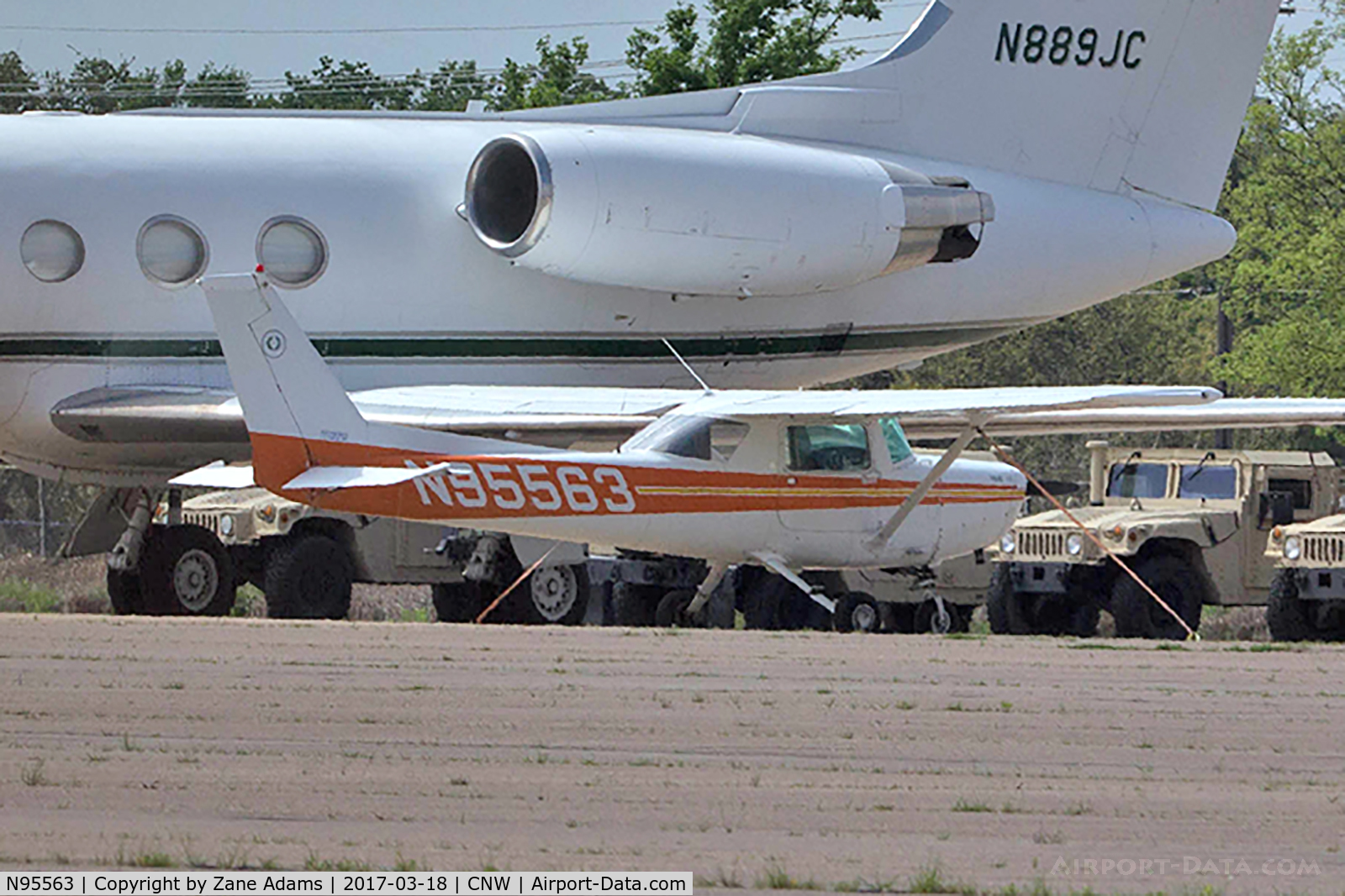 N95563, 1984 Cessna 152 C/N 15285926, At TSTC Airport