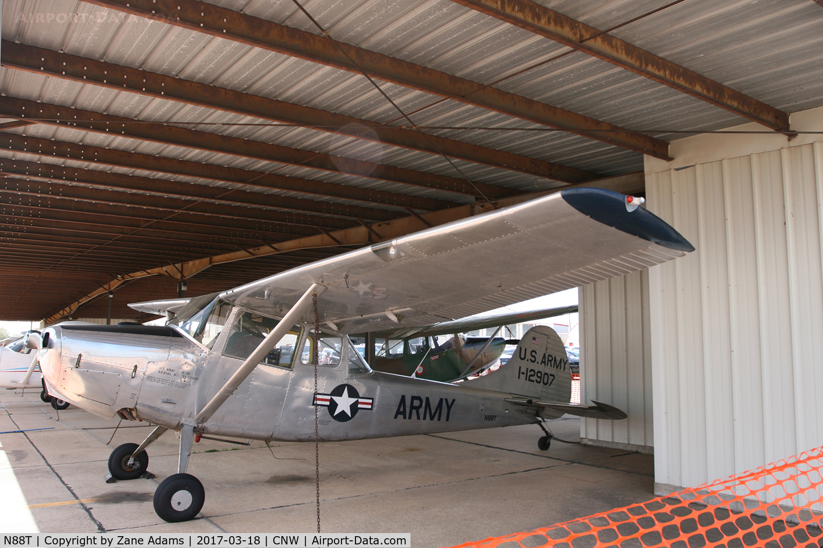 N88T, 1951 Cessna 305A C/N 23364, At TSTC Airport