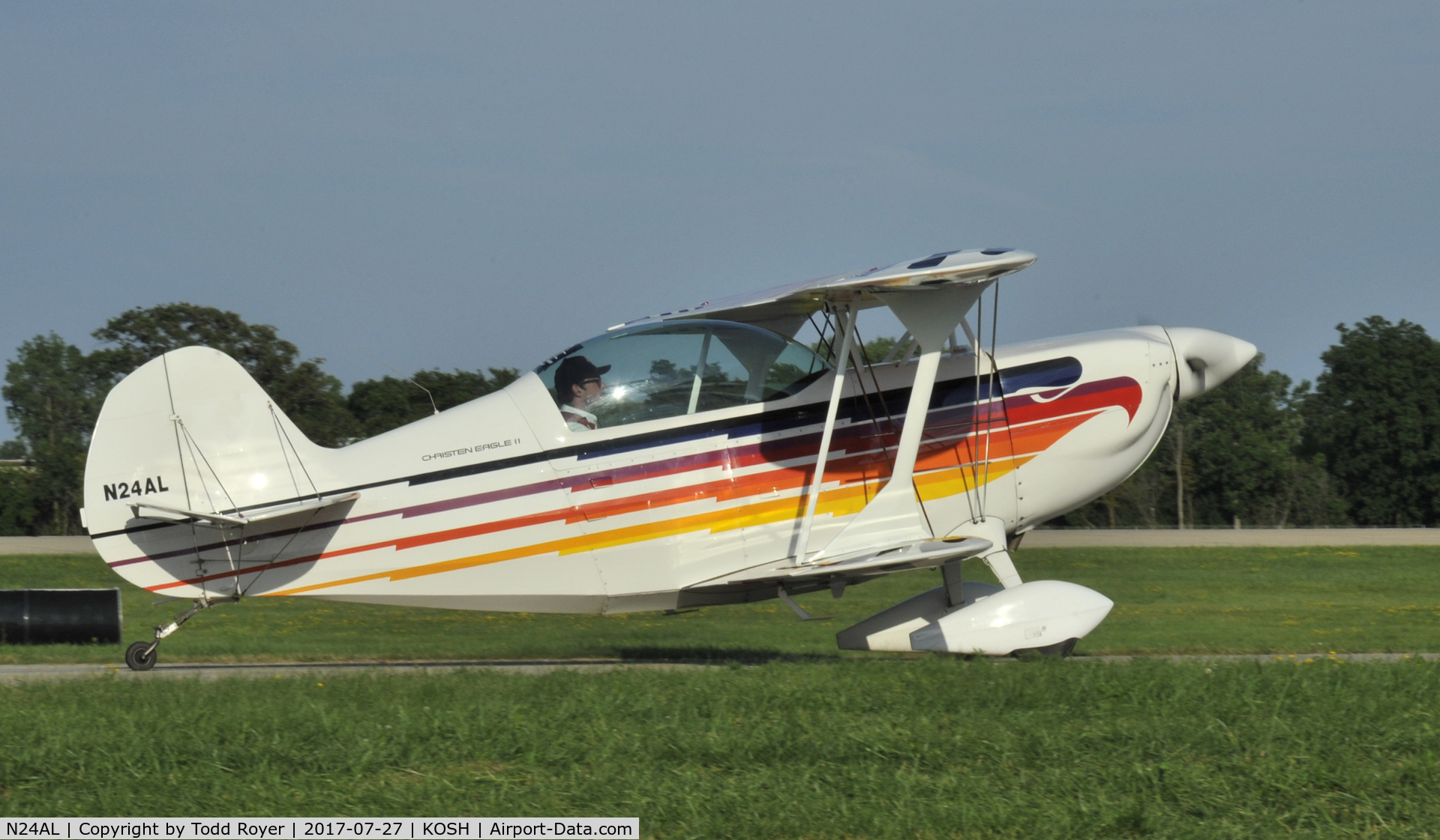 N24AL, 1988 Christen Eagle II C/N 0001 (N24AL), Airventure 2017