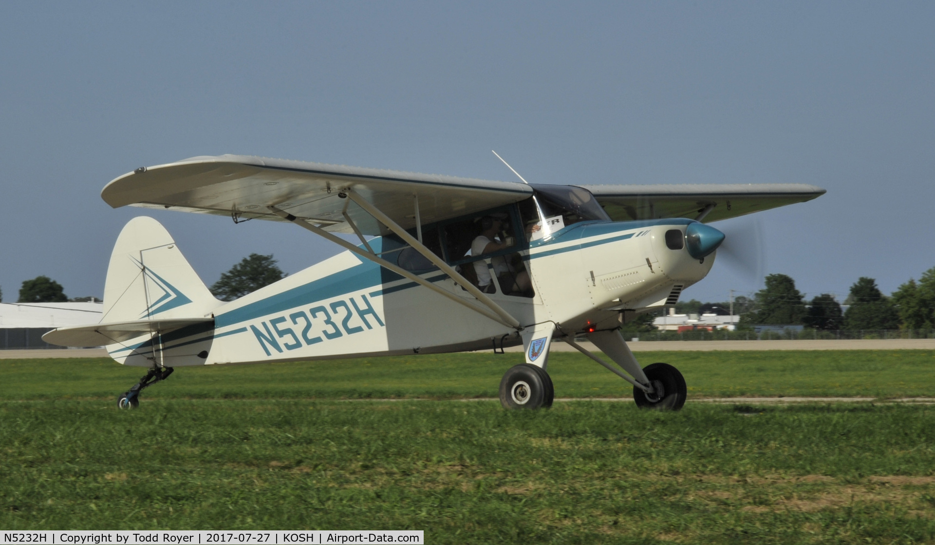 N5232H, Piper PA-16-160 Replica Clipper C/N 16-36, Airventure 2017