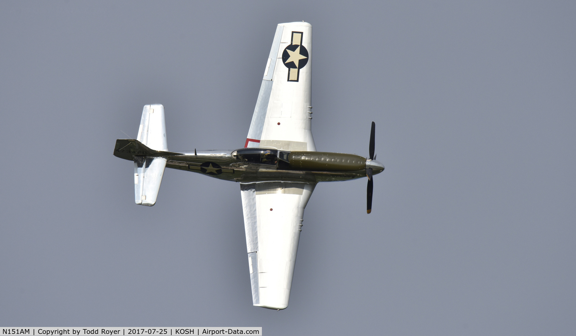 N151AM, 1944 North American P-51D Mustang C/N 122-39879, Airventure 2017
