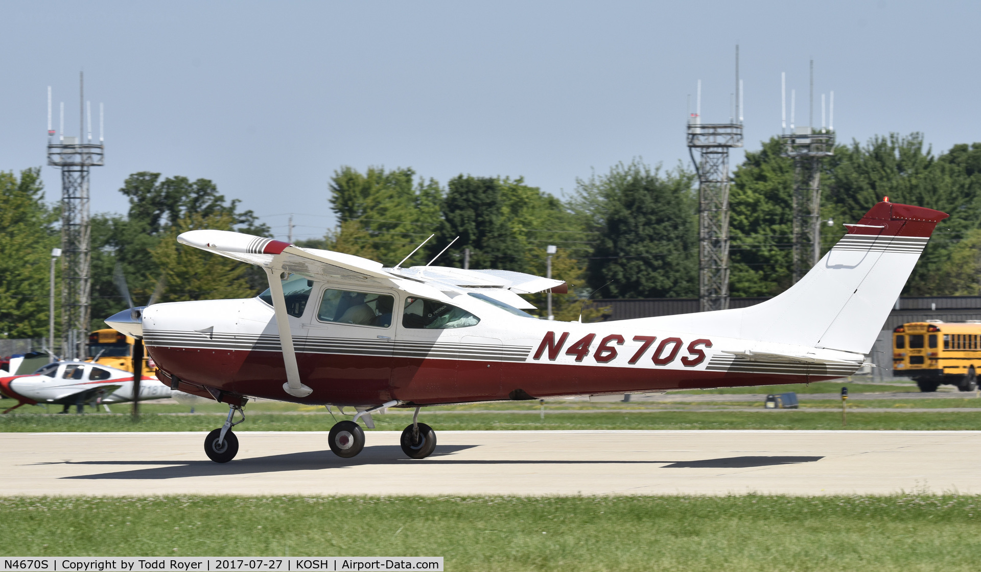 N4670S, 1979 Cessna TR182 Turbo Skylane RG C/N R18201375, Airventure 2017