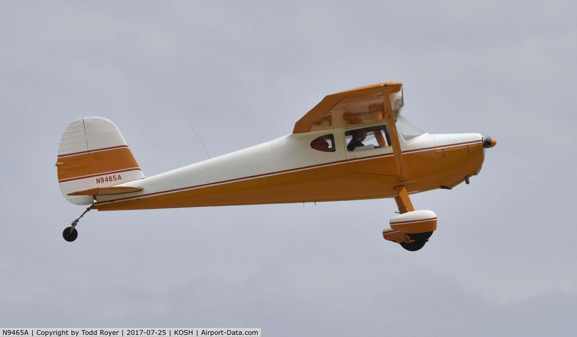 N9465A, 1949 Cessna 140A C/N 15286, Airventure 2017