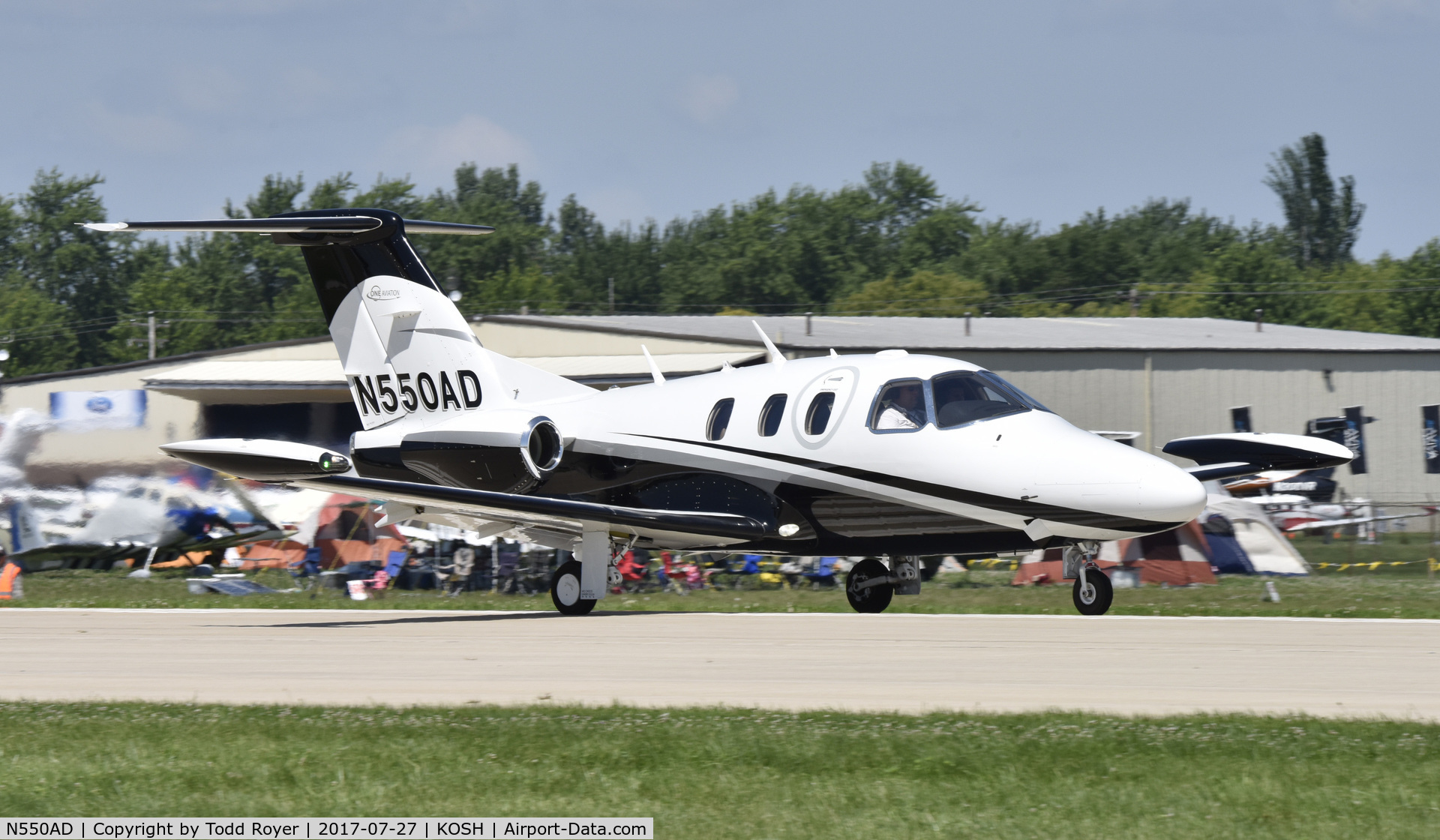 N550AD, 2008 Eclipse Aviation Corp EA500 C/N 000263, Airventure 2017