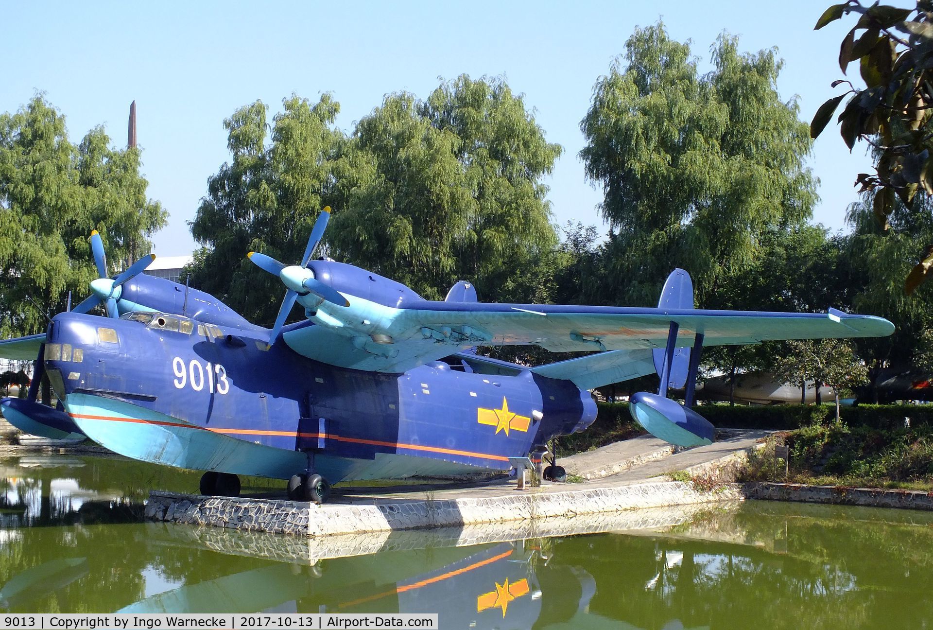 9013, Beriev Be-6P C/N 9013, Beriev Be-6 (Qing-6 re-engined with Wopen WJ-6 turboprops) at the China Aviation Museum Datangshan