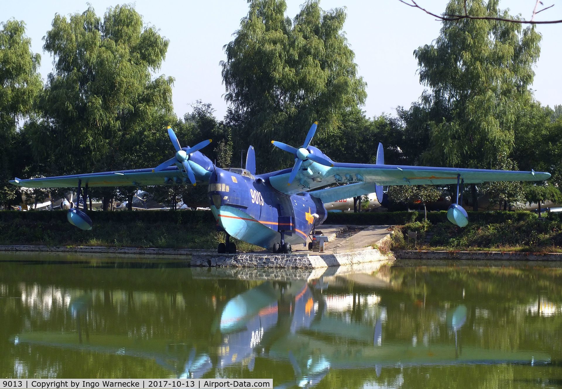9013, Beriev Be-6P C/N 9013, Beriev Be-6 (Qing-6 re-engined with Wopen WJ-6 turboprops) at the China Aviation Museum Datangshan