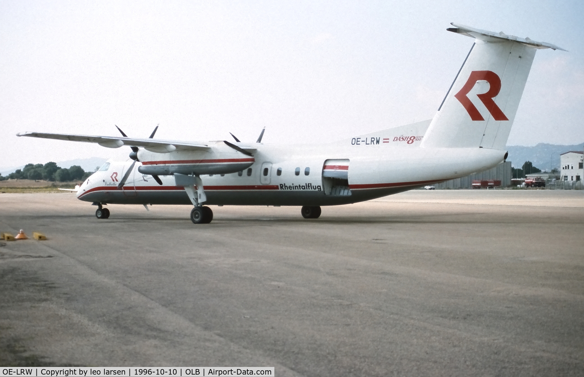 OE-LRW, De Havilland Canada DHC-8-311 Dash 8 C/N 307, Olbia  10.10.1996
