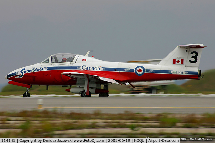 114145, Canadair CT-114 Tutor C/N 1145, CAF CT-114 Tutor 114145  C/N 1145 from Snowbirds Demo Team 15 Wing CFB Moose Jaw, SK