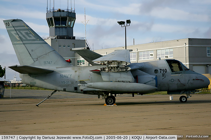 159747, Lockheed S-3A Viking C/N 394A-1076, S-3B Viking 159747 AG-710 from VS-31 