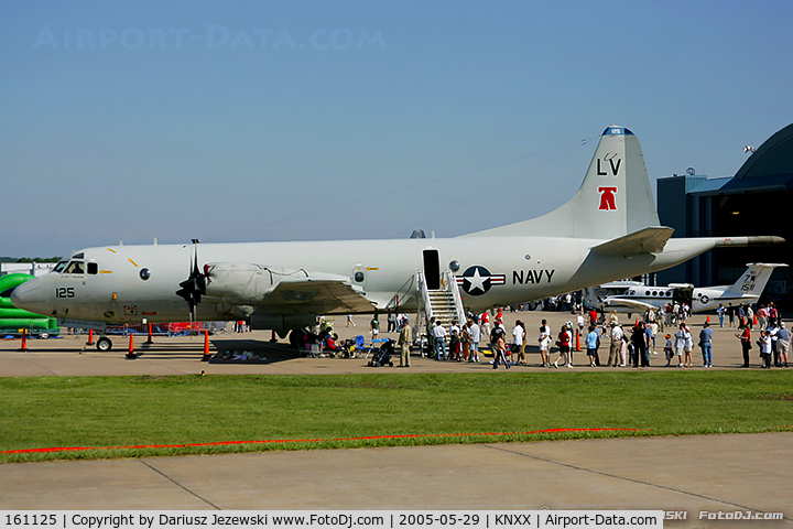 161125, 1980 Lockheed P-3C Orion C/N 285A-5705, P-3C Orion 161125 LV-125 from VP-66 