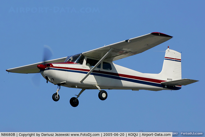 N8680B, 1957 Cessna 172 C/N 36380, Cessna 172 Skyhawk  C/N 36380, N8680B