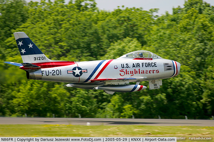 N86FR, 1952 North American F-86F Sabre C/N 191-655, North American F-86F Sabre  C/N 52-4959, NX86FR