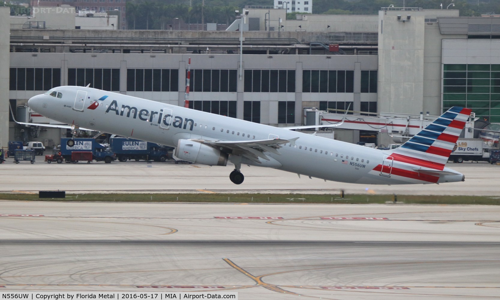 N556UW, 2012 Airbus A321-231 C/N 5244, American