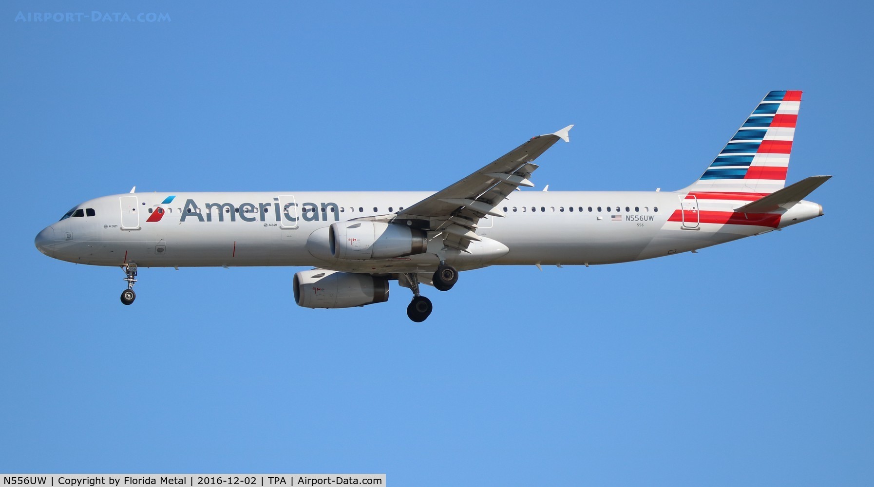 N556UW, 2012 Airbus A321-231 C/N 5244, American