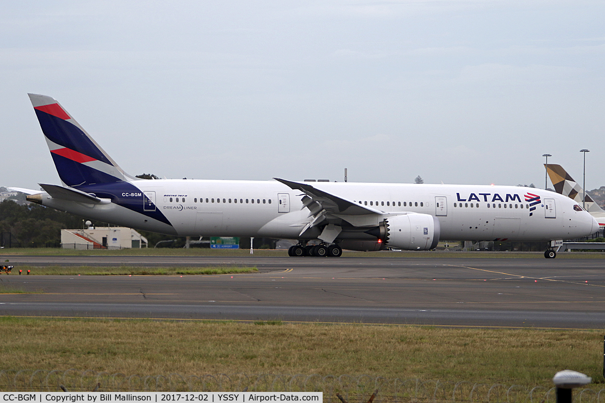 CC-BGM, 2017 Boeing 787-9 Dreamliner Dreamliner C/N 38771, LA801