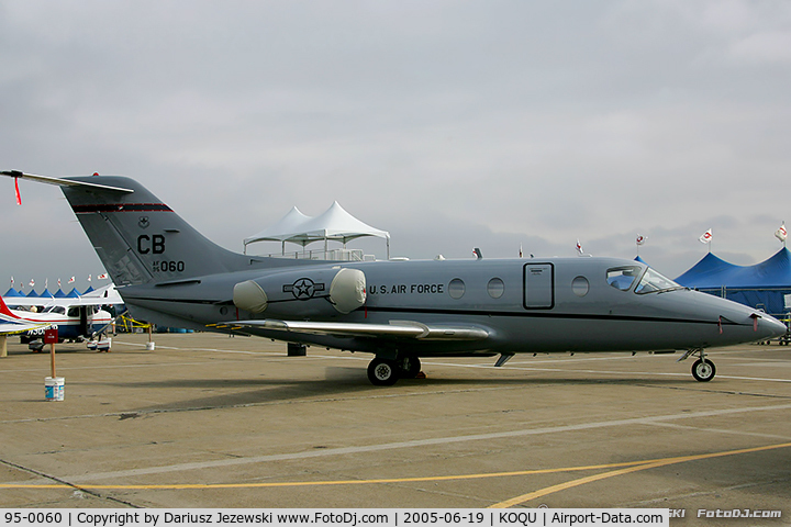 95-0060, 1995 Raytheon T-1A Jayhawk C/N TT-169, T-1A Jayhawk 95-0060 CB from 48th FTS 