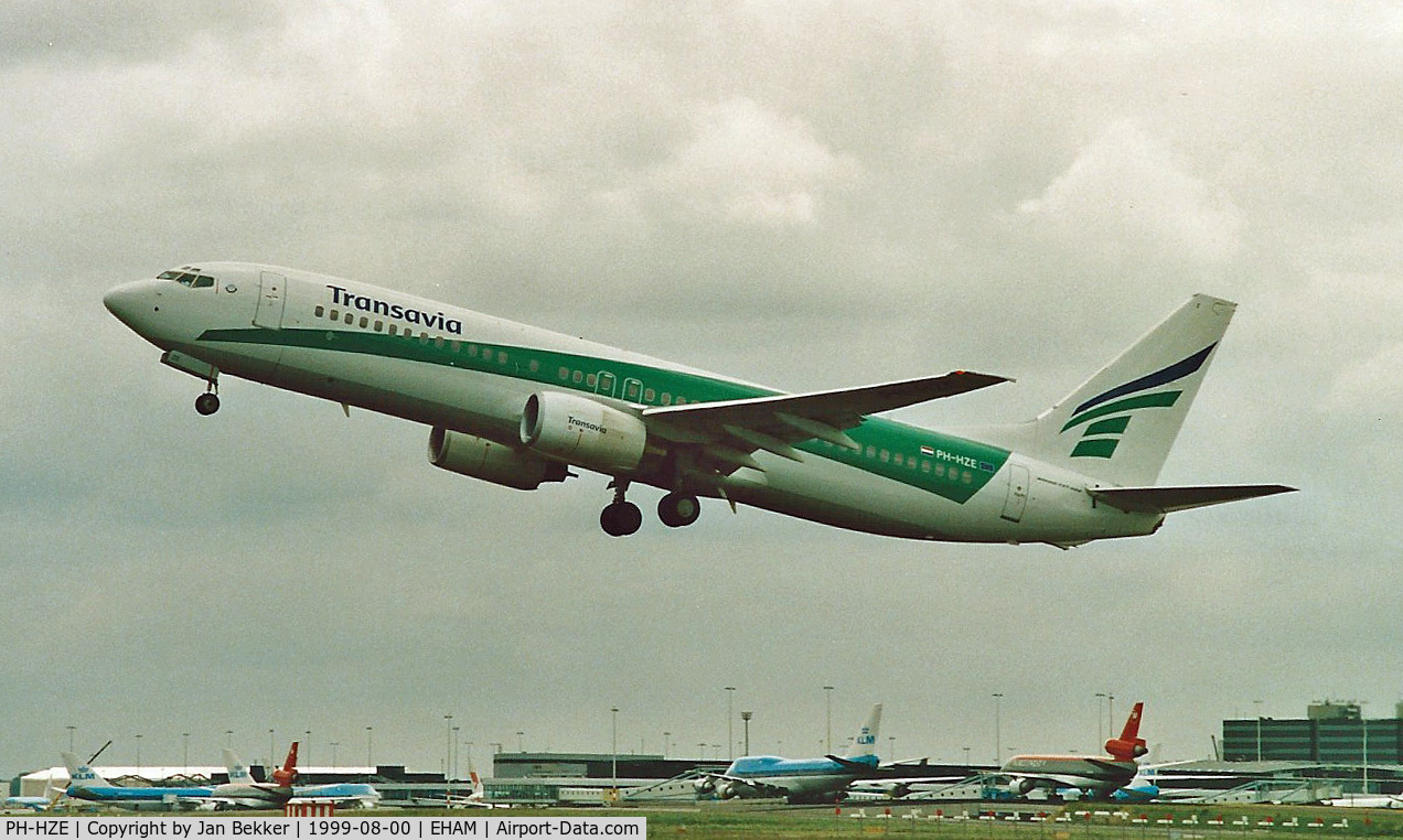 PH-HZE, 1999 Boeing 737-8K2 C/N 28377, Schiphol Amsterdam