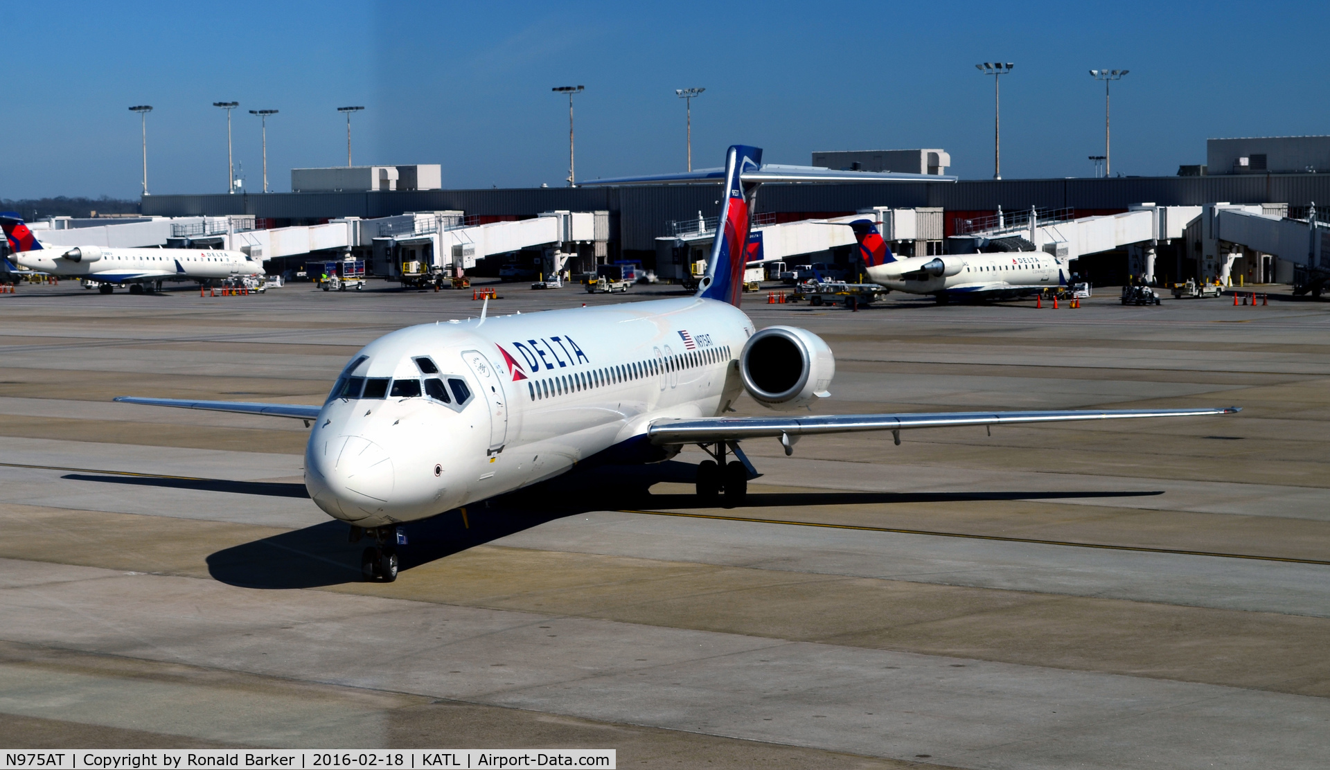 N975AT, 2002 Boeing 717-200 C/N 55035, Ready to taxi Atlanta