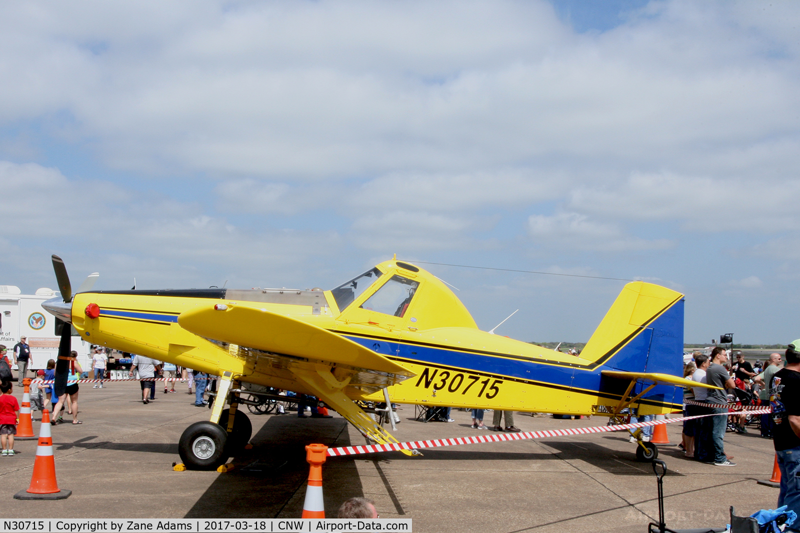 N30715, 2014 Air Tractor AT-504 C/N 504-4024, At the 2017 Heart of Texas Airshow