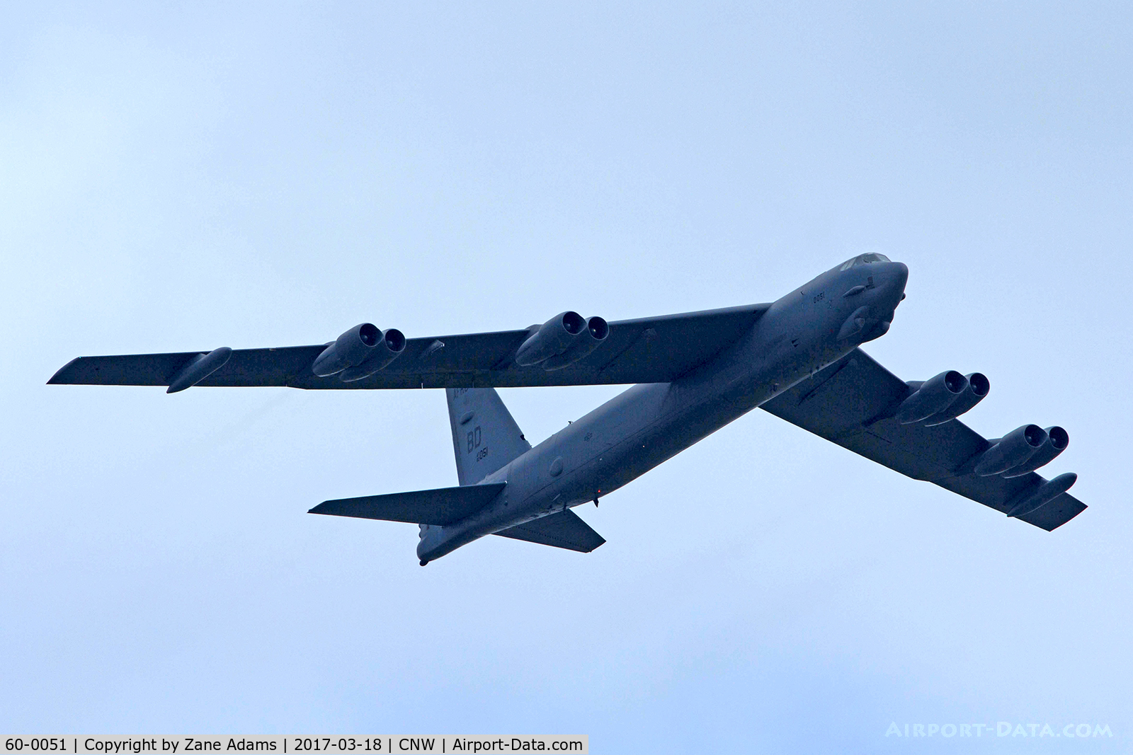 60-0051, 1960 Boeing B-52H Stratofortress C/N 464416, At the 2017 Heart of Texas Airshow