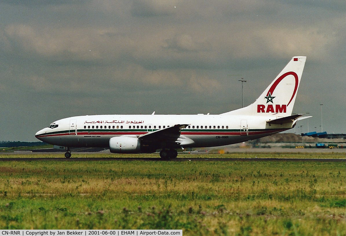 CN-RNR, 2000 Boeing 737-7B6 C/N 28986, In its first livery without winglets