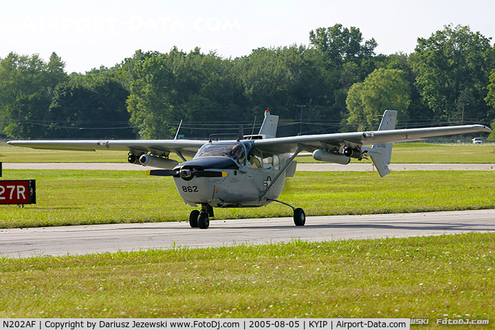 N202AF, 1969 Cessna O-2A Super Skymaster C/N 337M-0227, Cessna O-2A Super Skymaster  C/N 337M-0227, N202AF