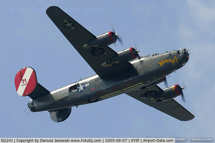 N224J, 1944 Consolidated B-24J-85-CF Liberator C/N 1347 (44-44052), Consolidated Aircraft B-24J Liberator 