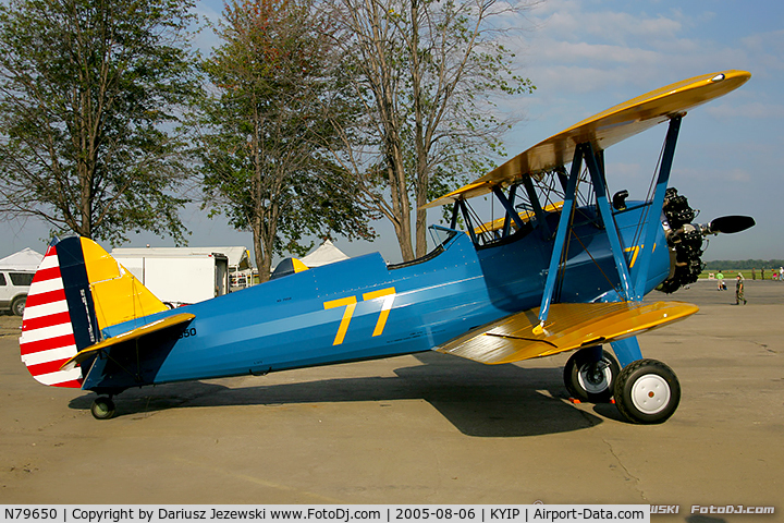 N79650, 1944 Boeing E75N1 C/N 75-5770, Boeing E75N1 Stearman  C/N 75-5770 - Dave Groh, N79650