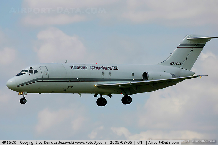 N915CK, 1967 Douglas DC-9-15F C/N 47086, McDonnell Douglas DC-9-15(F) - Kalitta Charters II  C/N 47086, N915CK