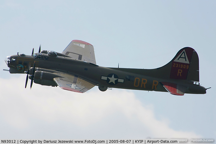 N93012, 1944 Boeing B-17G-30-BO Flying Fortress C/N 32264, Boeing B-17G Flying Fortress 