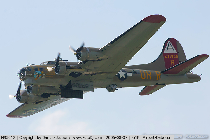 N93012, 1944 Boeing B-17G-30-BO Flying Fortress C/N 32264, Boeing B-17G Flying Fortress 
