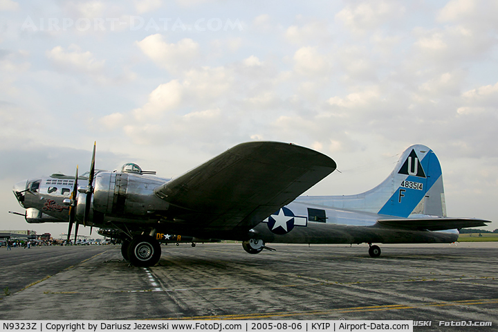 N9323Z, 1944 Boeing B-17G-85-DL Flying Fortress C/N 32155, Boeing B-17G Flying Fortress 