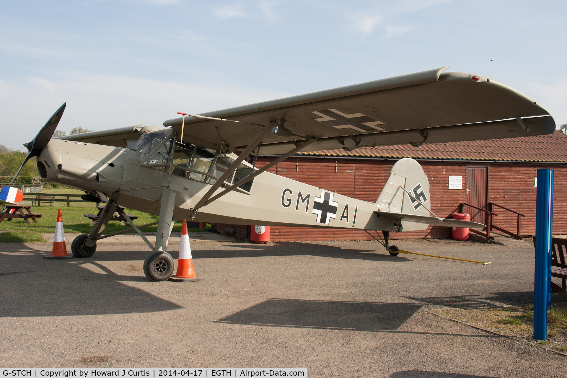 G-STCH, 1942 Fieseler Fi-156A-1 Storch C/N 2088, Privately owned, as GM+AI.
