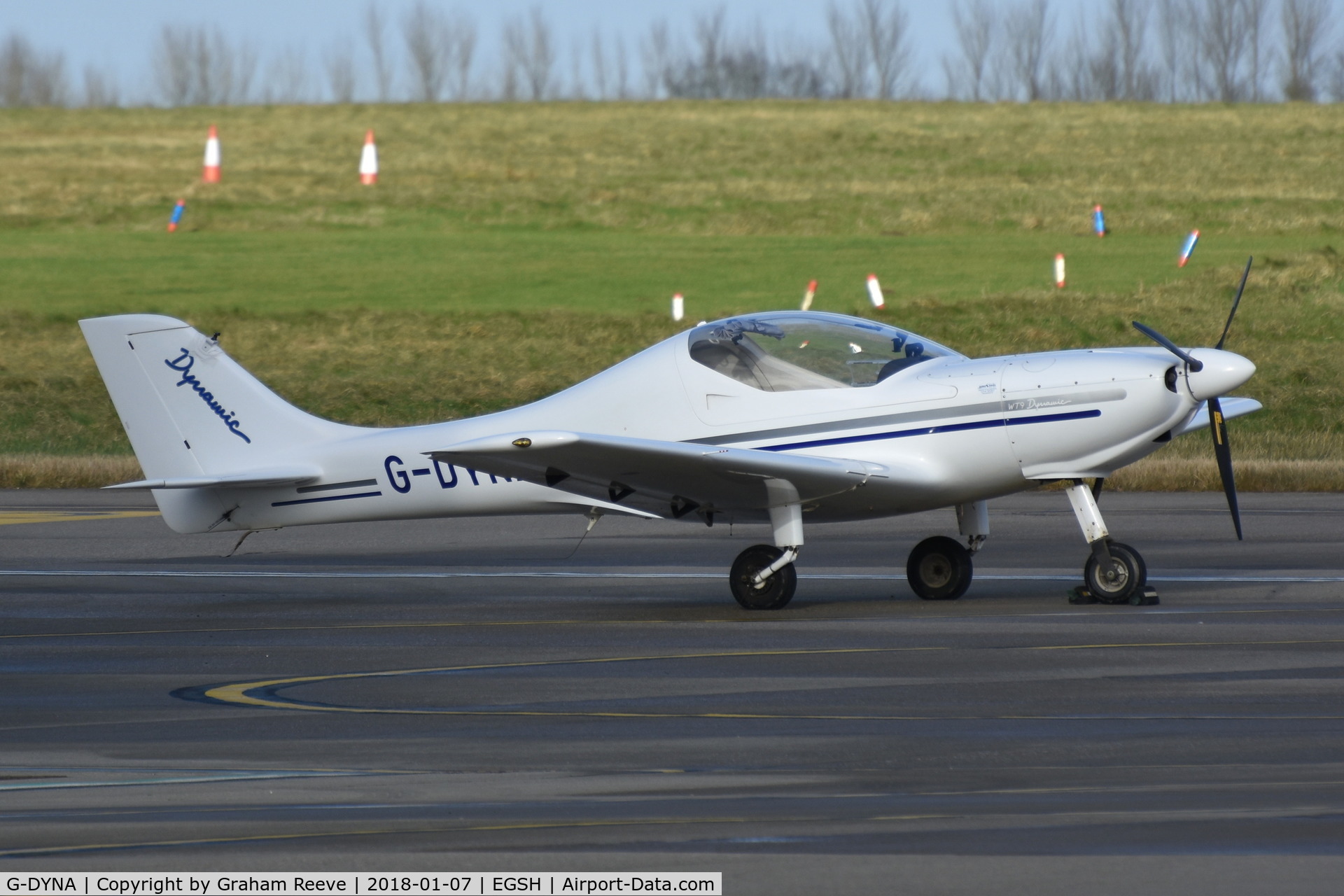 G-DYNA, 2006 Aerospool WT-9 Dynamic C/N DY135/2006, Parked at Norwich.