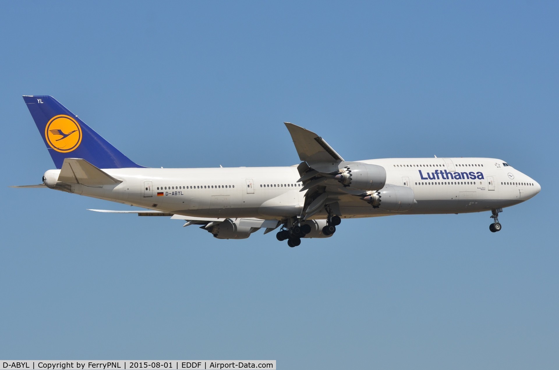 D-ABYL, 2014 Boeing 747-830 C/N 37836, LH B748