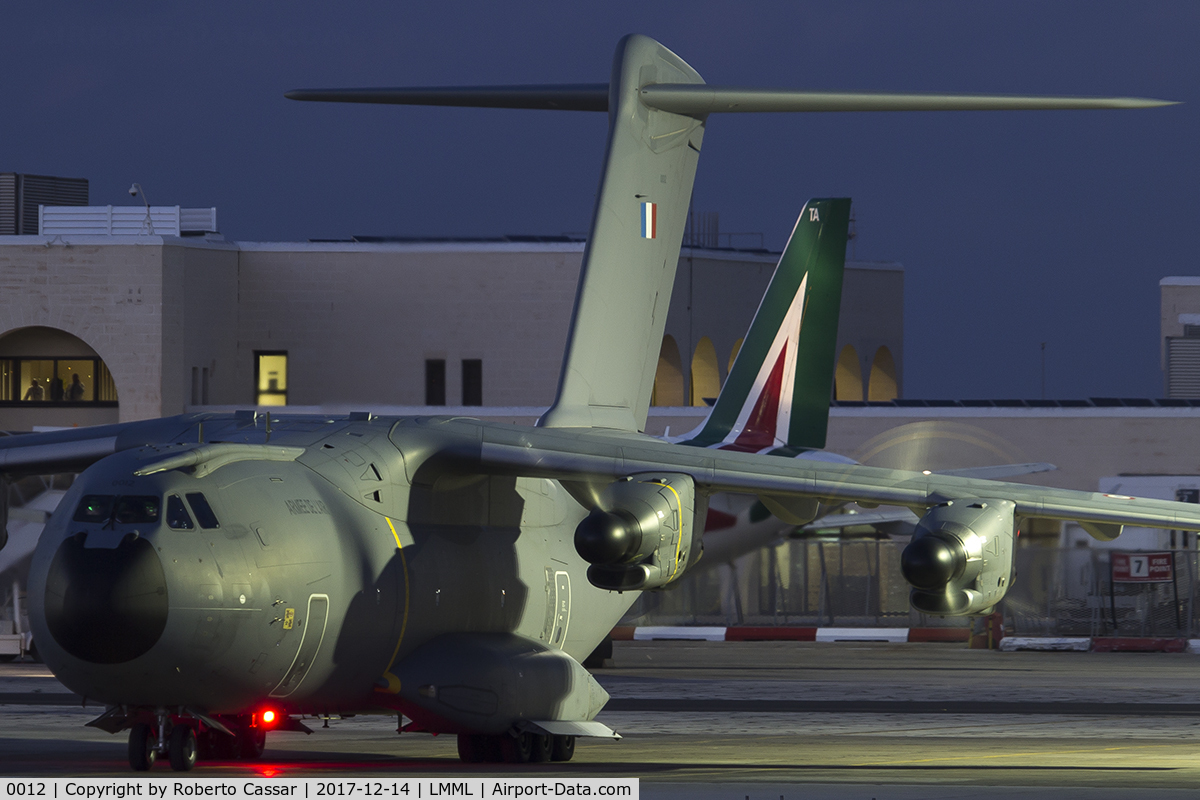 0012, 2014 Airbus A400M Atlas C/N 012, Park 9