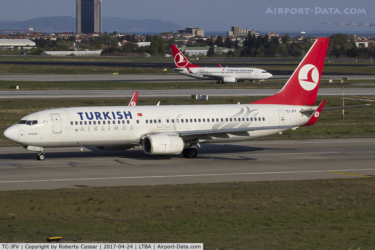 TC-JFV, 2000 Boeing 737-8F2 C/N 29782, Istanbul Ataturk