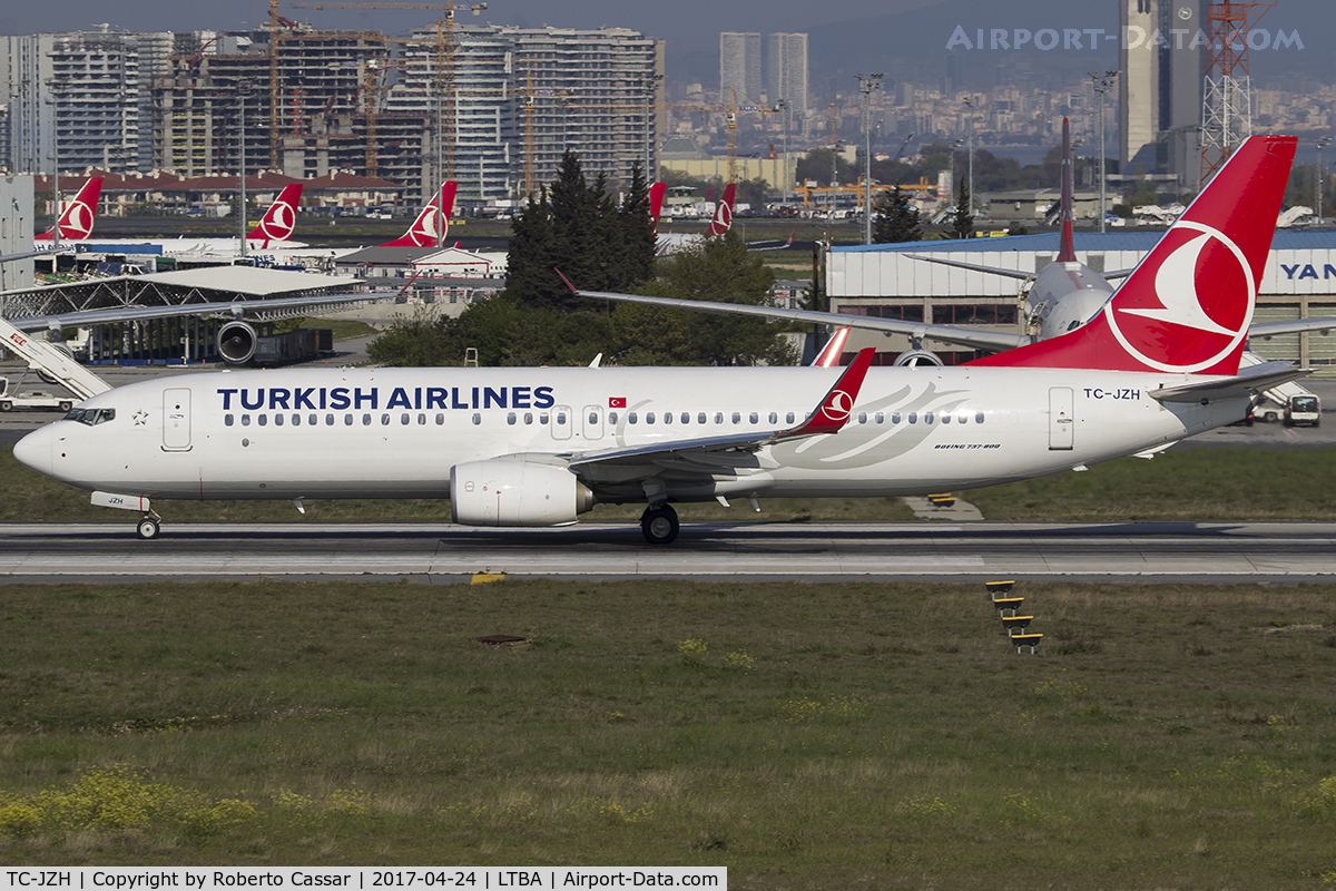 TC-JZH, 2016 Boeing 737-8F2 C/N 60029, Istanbul Ataturk