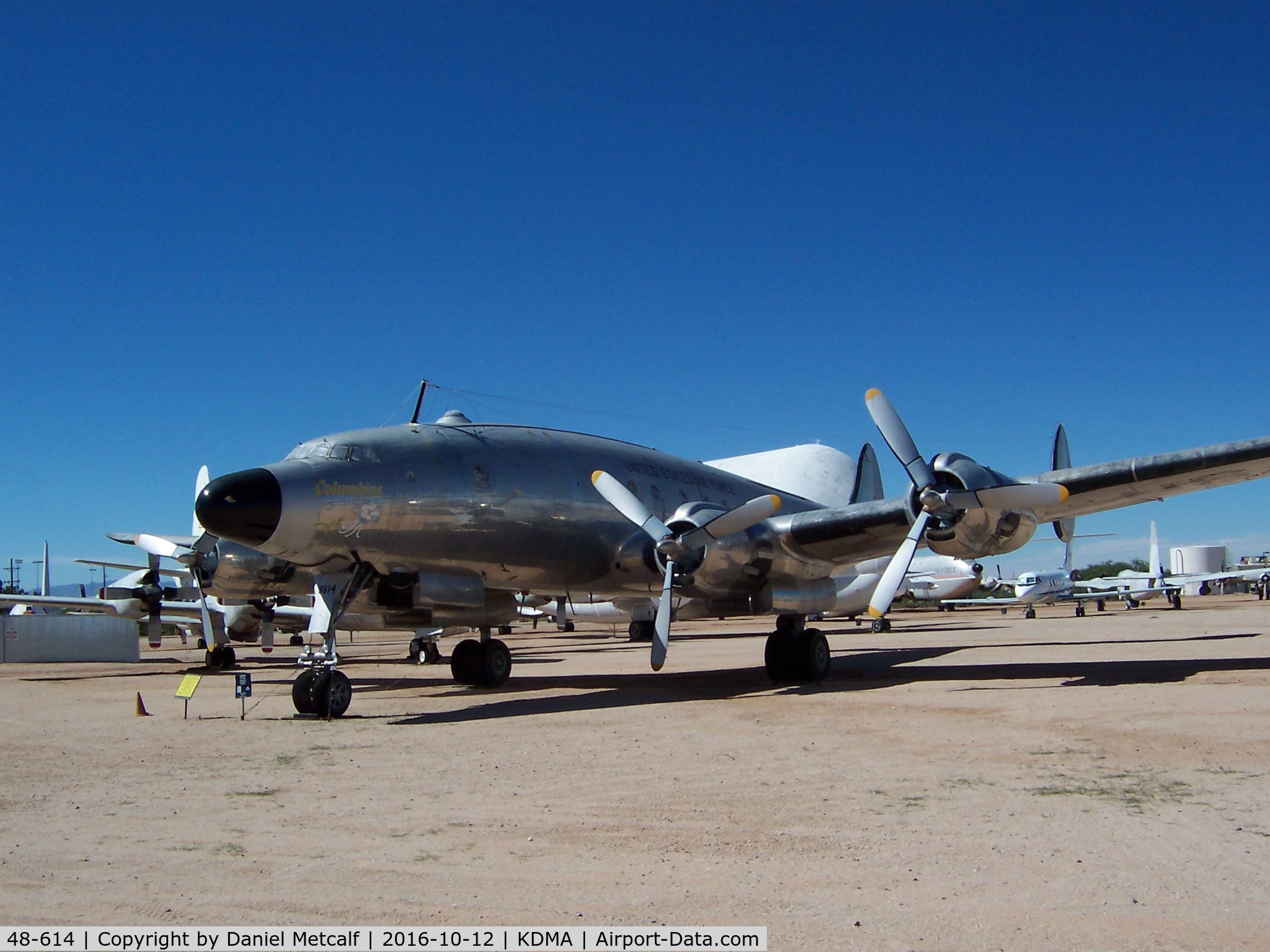 48-614, 1948 Lockheed VC-121A Constellation C/N 749-2606, Pima Air & Space Museum